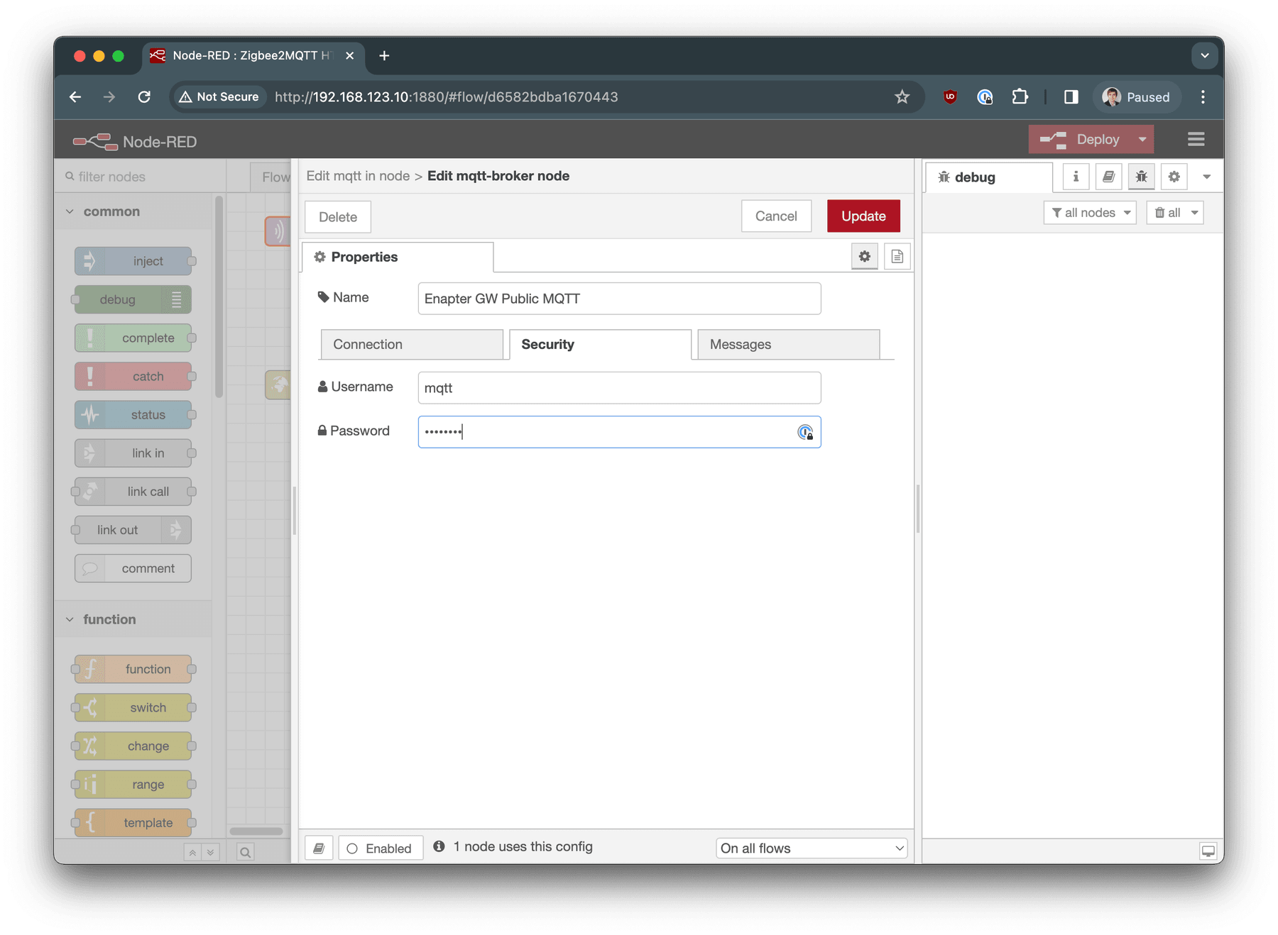 Zigbee2MQTT Web Interface